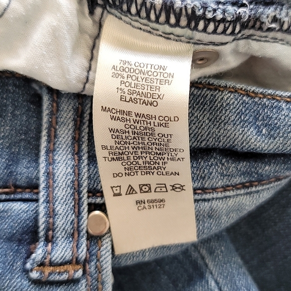 DKNY Soho Skinny Crop Sz 2 - Picture 5 of 8